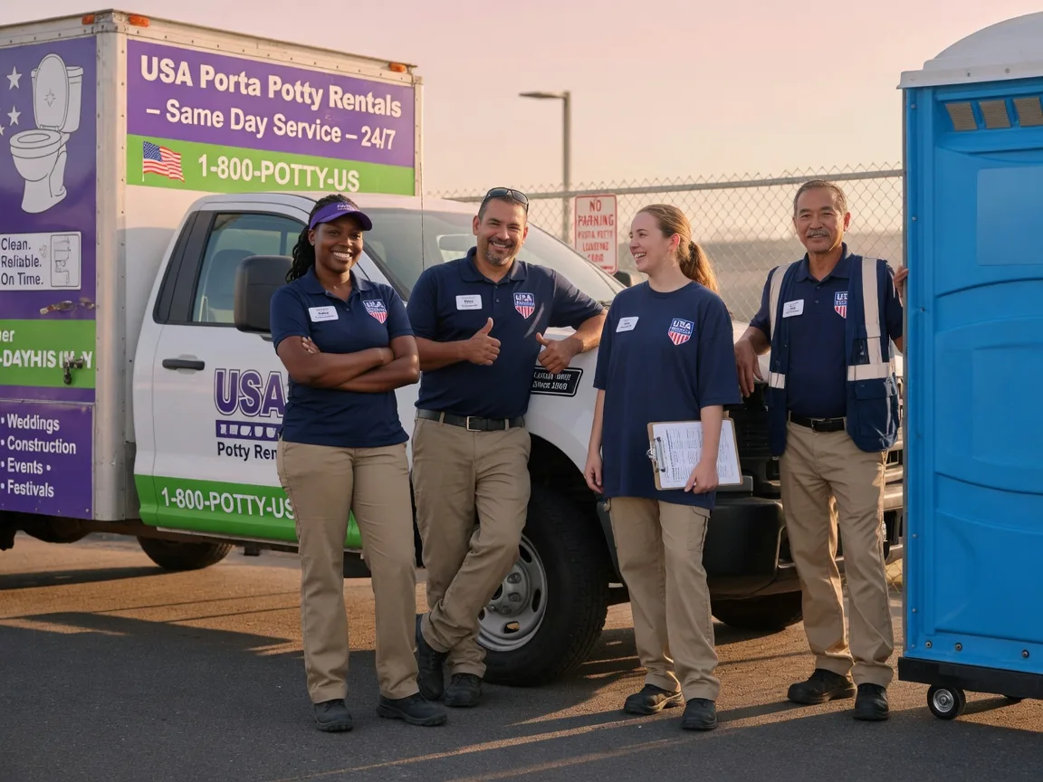 Porta Potty Rental company in Pixley, CA